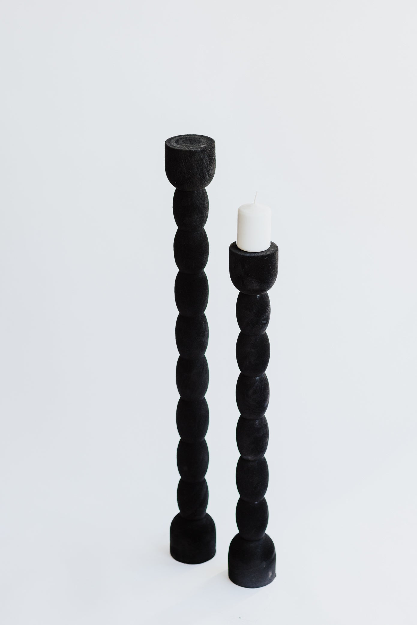 VELVET CANDLE HOLDER