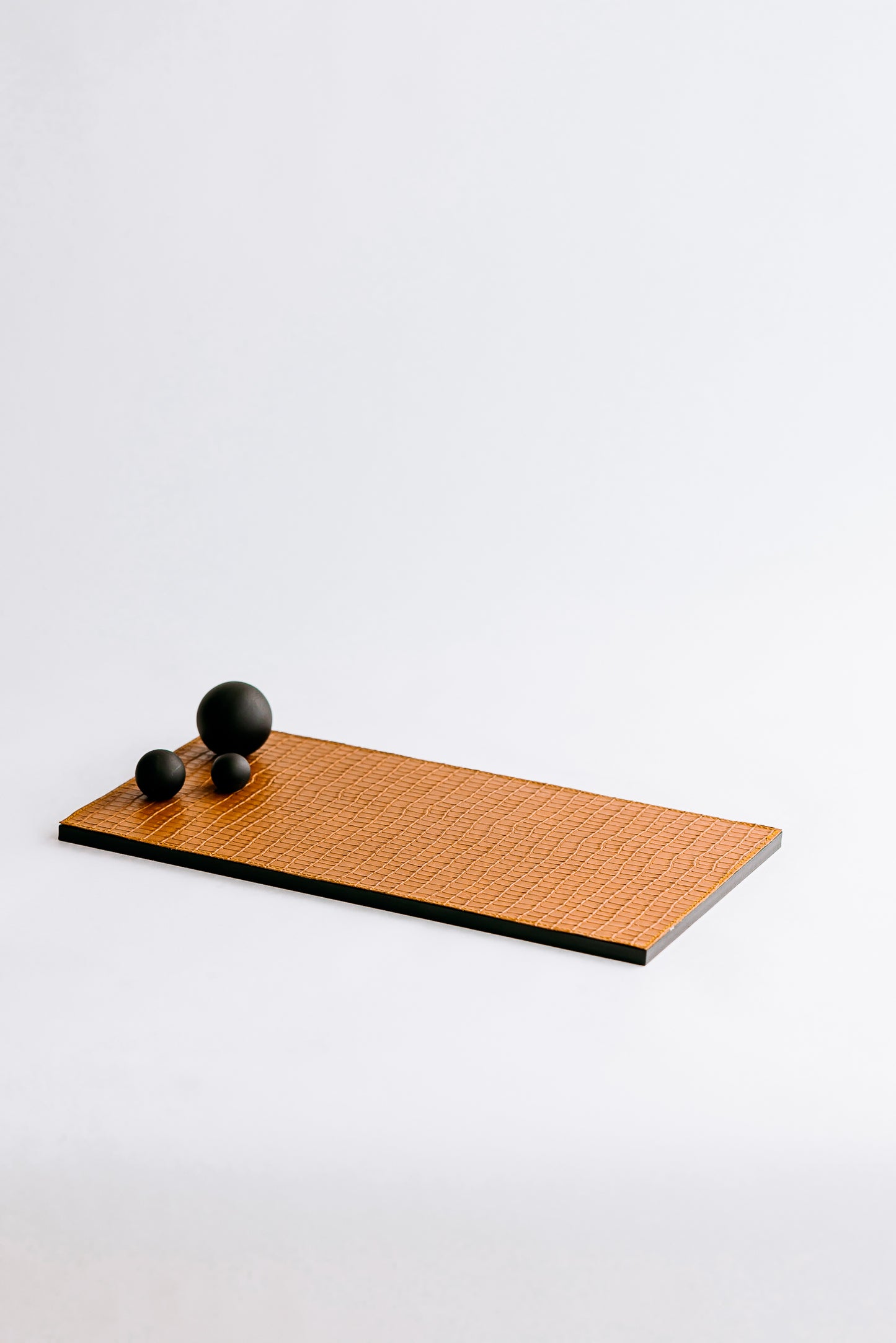 CARTER RECTANGLE TRAY - BLACK