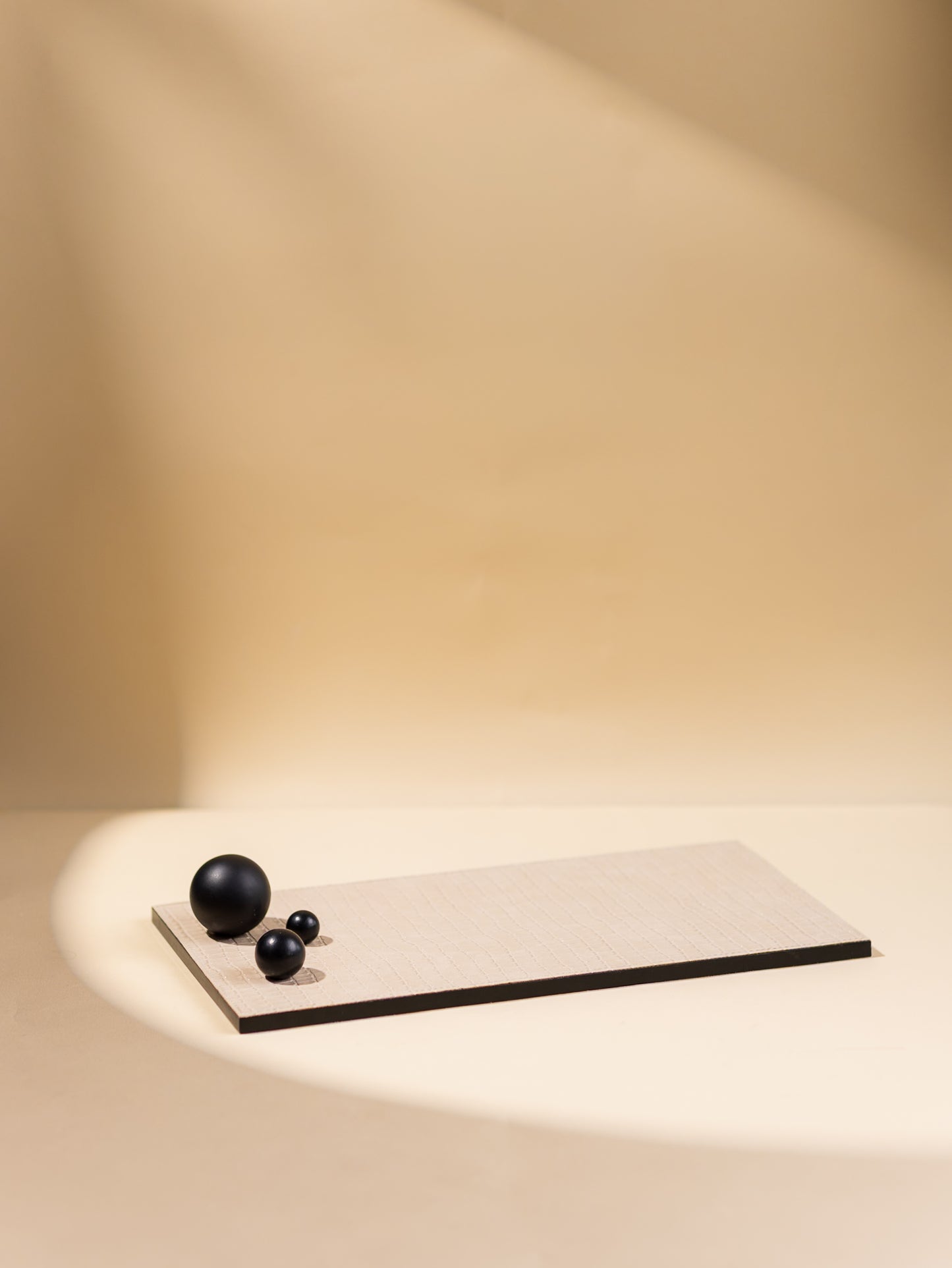 CARTER RECTANGLE TRAY - BLACK