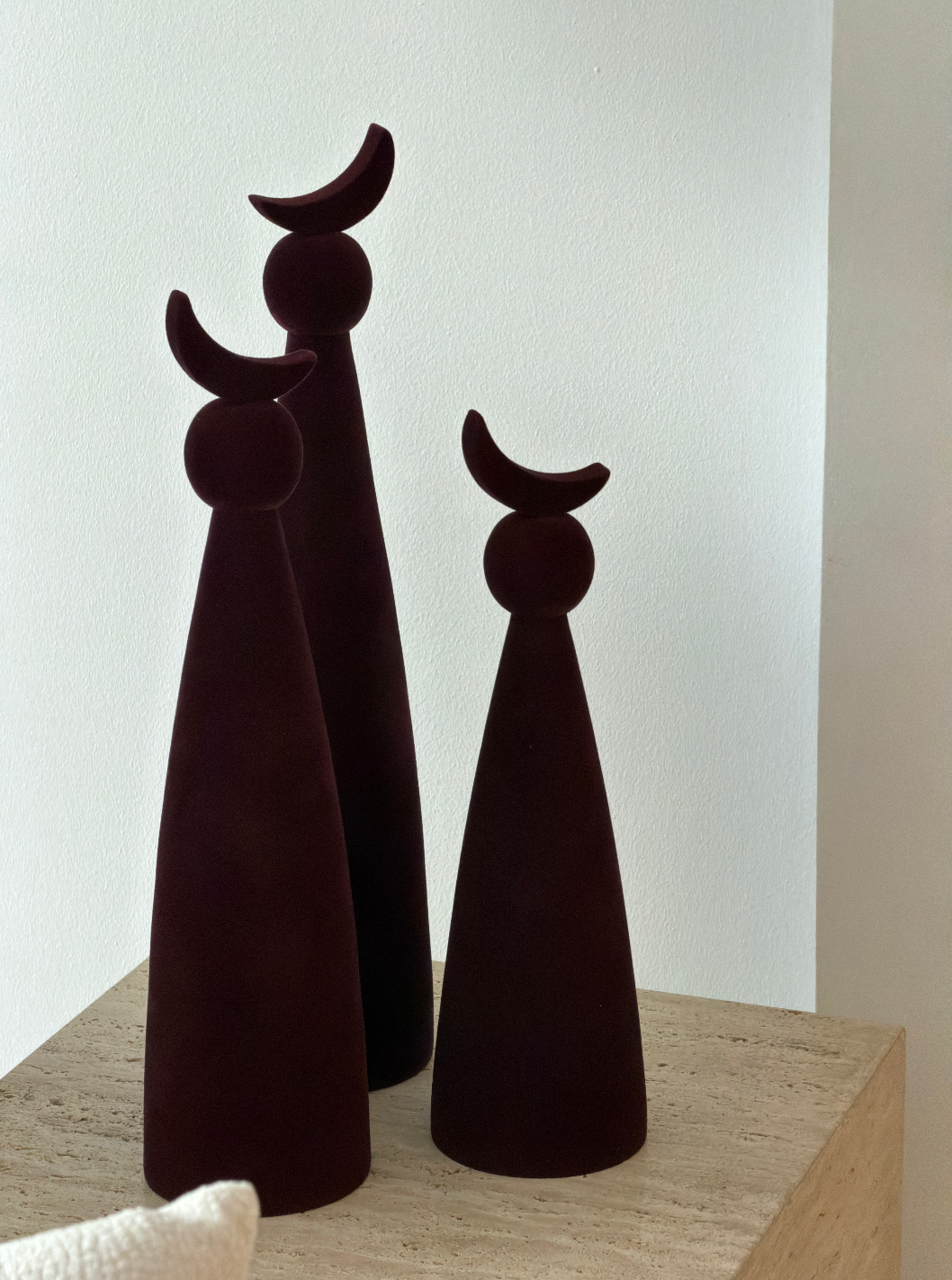 CONE CRESCENTS VELVET