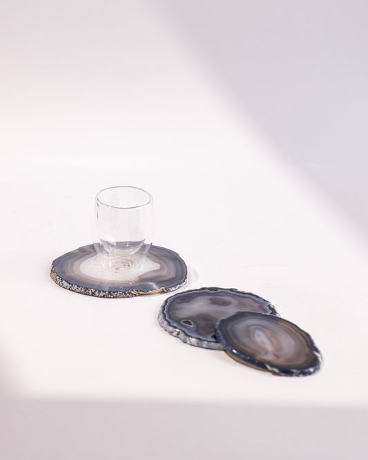 BLUE AGATE COASTERS
