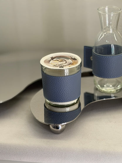 VANILLA LEATHER CANDLE