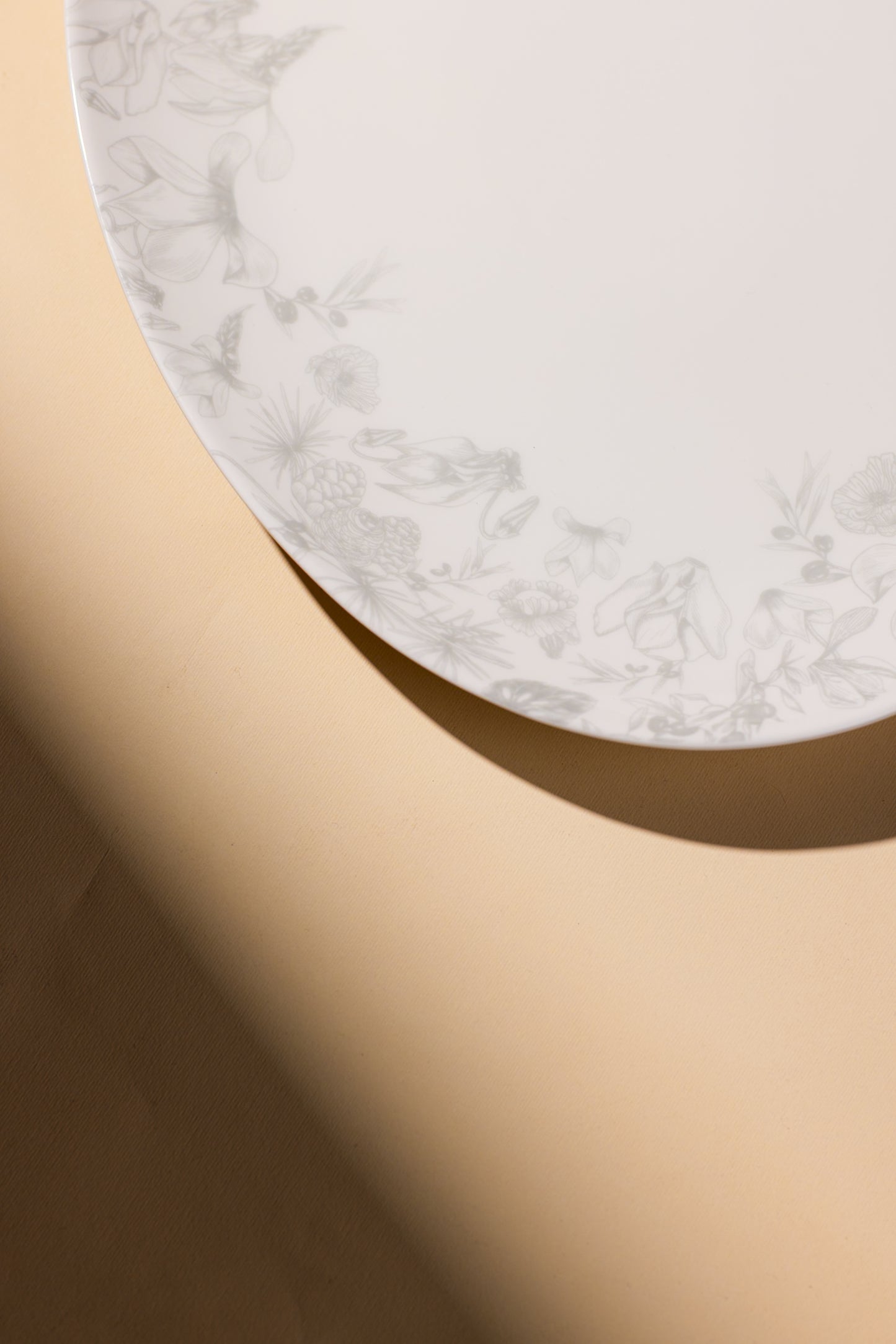 TOILE DU LIBAN OVAL SERVING PLATE
