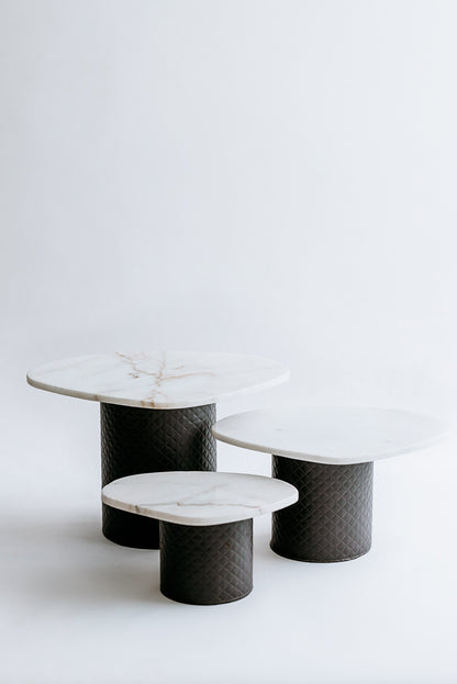 CARTER PLATTER MARBLE SET