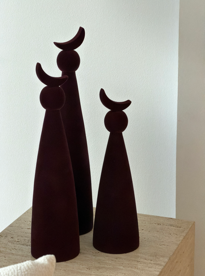 CONE CRESCENTS VELVET